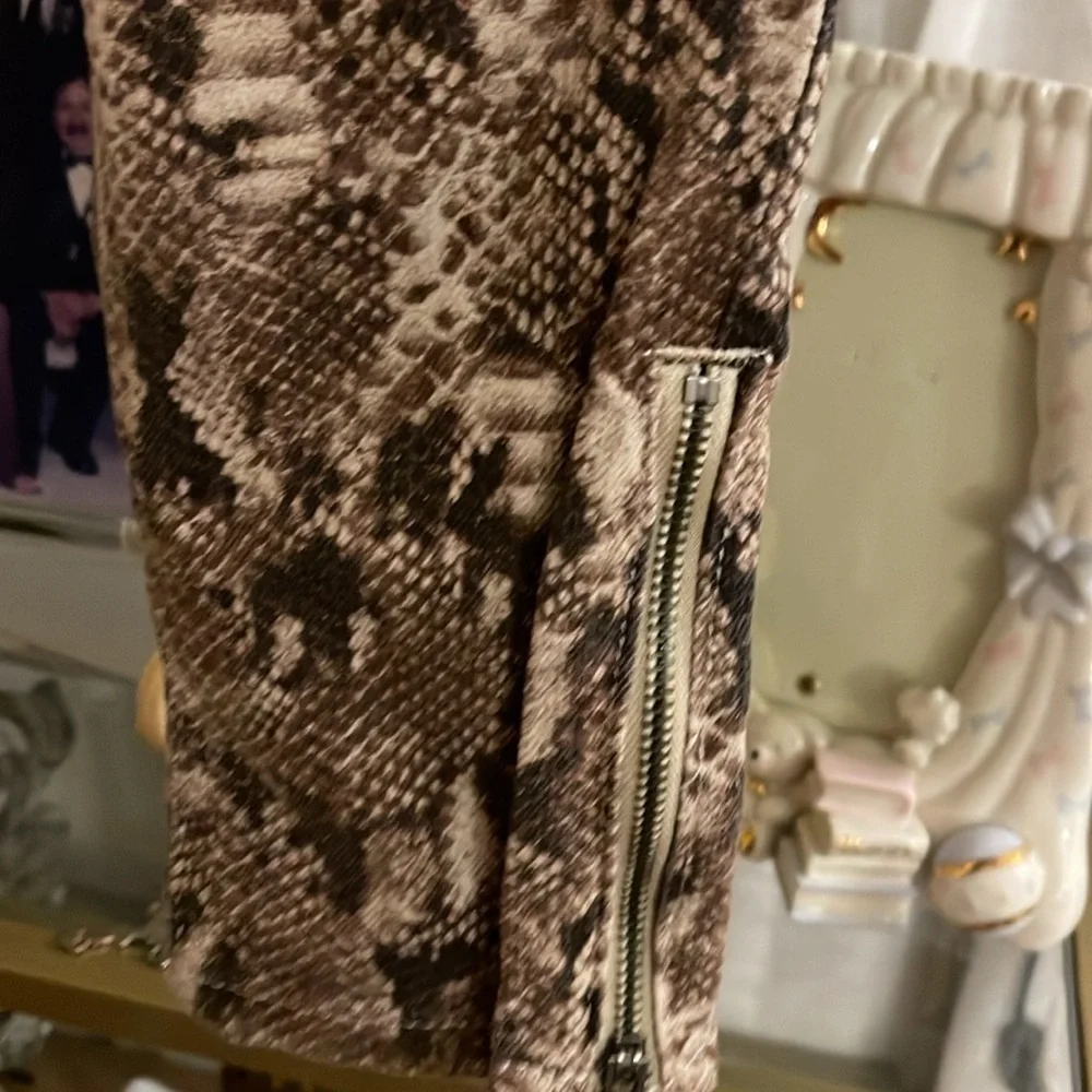 ralph lauren snake print pants skinny